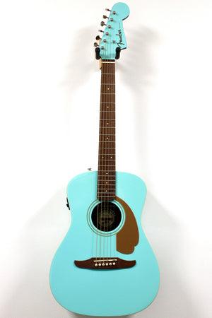 Fender Malibu Player Acoustic/Electric Guitar - Aqua Splash - Musicville