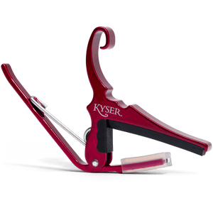 Kyser 6 String Quick Change Red Capo - Musicville