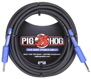 Pig Hog 9.2mm Speaker Cable, 25ft (14 gauge wire) - Musicville