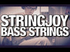 Stringjoy Medium Gauge (50-105) 4 String Extra Long Scale Nickel Wound Bass Guitar Strings