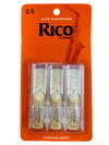 Rico Alto Sax Reeds, Strength 2.5, 3-pack - Musicville