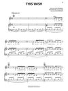 Wish Soundtrack, Piano/Vocal/Guitar Songbook