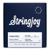 Stringjoy Signatures | Baritone Balanced Super Light Gauge (12-58) Nickel Wound Electric Guitar Strings