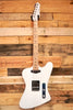 Mick Ward Guitars, White (Explorer body style)