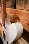 Mick Ward Guitars, White (Explorer body style)