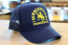 Musicville Rodeo Trucker Hat - Navy Blue/Yellow