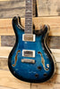 PRS SE Hollowbody II Piezo - Peacock Blue Burst