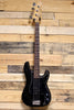 1978 Fender Precision Bass, Black S869422 w/ hardshell case