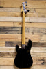 1978 Fender Precision Bass, Black S869422 w/ hardshell case