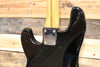 1978 Fender Precision Bass, Black S869422 w/ hardshell case