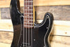 1978 Fender Precision Bass, Black S869422 w/ hardshell case