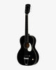 Orangewood Juniper Black Live Rubber Bridge Parlor Acoustic Guitar