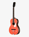 Orangewood Juniper Guava Red Live Rubber Bridge Parlor Acoustic Guitar