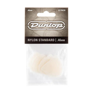 Dunlop Nylon Standard Guitar Picks - .46mm Cream (12-pack) - Musicville