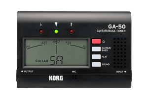 GA-50 Korg Guitar Tuner, Black - Musicville