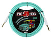 Pig Hog "Seafoam Green" Instrument Cable, 10ft - Musicville