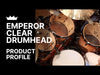 Remo 8" Emperor Clear Drumhead