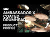 Remo 14" Ambassador X Coated Drumhead