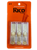 Rico Alto Sax Reeds, Strength 2.5, 3-pack - Musicville