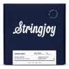 Stringjoy Super Light Gauge (45-100) 4 String Long Scale Nickel Wound Bass Guitar Strings - Musicville